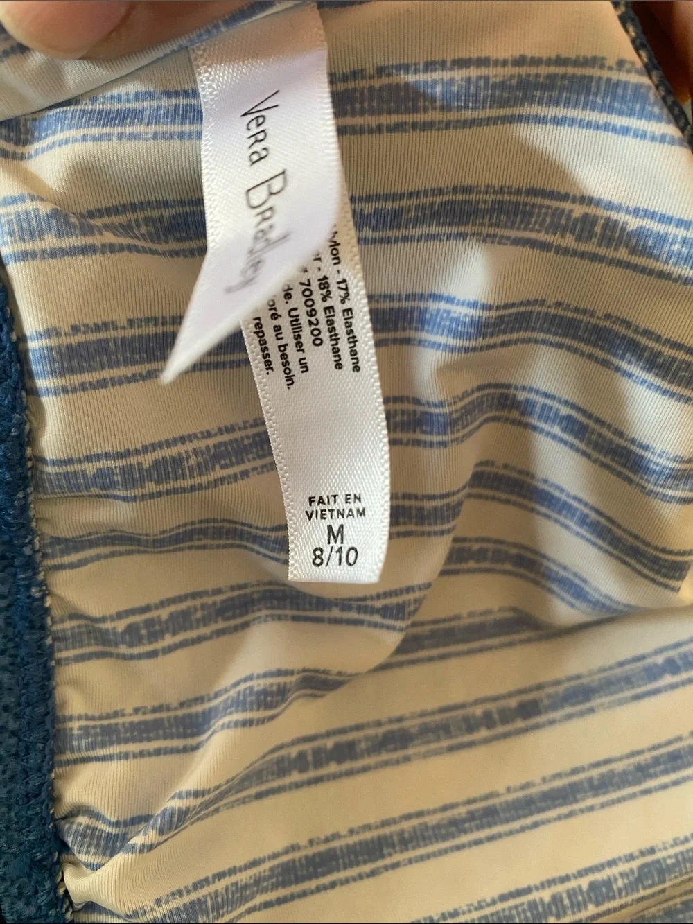 NWT Vera Bradley Swim Top